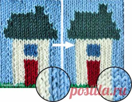 Интарсия | Knitting club // нитин клаб