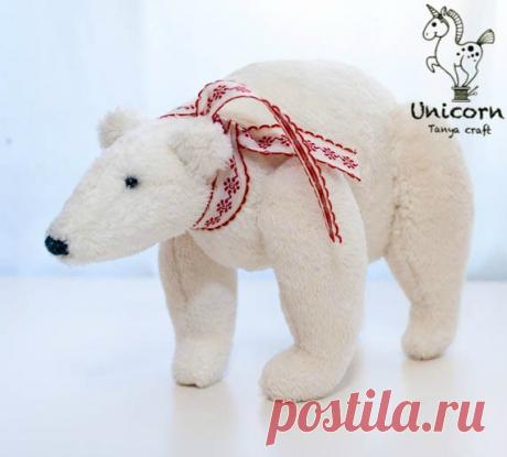 Полярный медведь. Выкройка | Домохозяйка