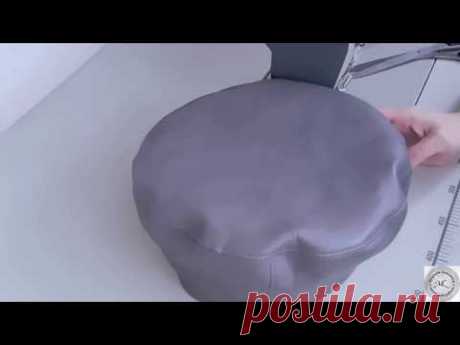 Шьем берет из кожи