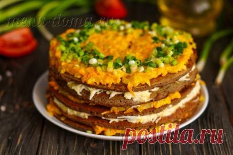 Печеночный торт: рецепт с фото пошагово (из куриной печени)