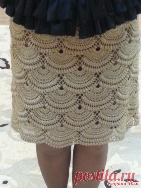 . Юбка и сарафан "веерами" от Джованны Диас - Вязание - Страна Мам