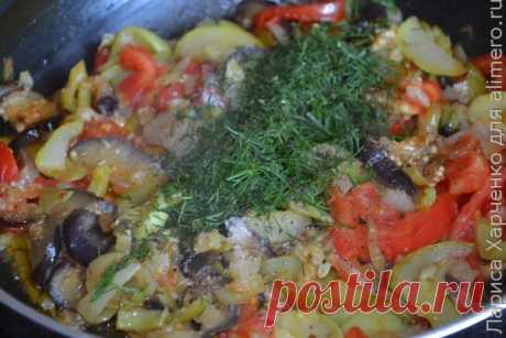 Вкусные овощи на сковороде