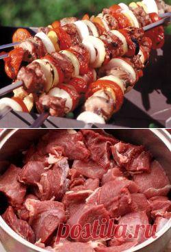 Шашлык из баранины - рецепт