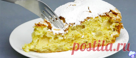 Знаменитая шарлотка с яблоками