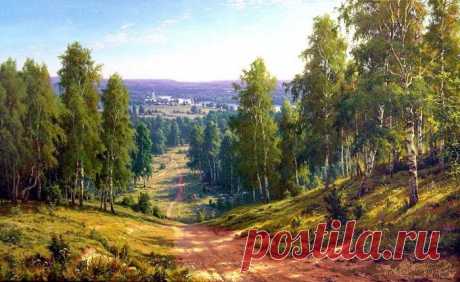 ХУДОЖНИК-САМОУЧКА ПИШЕТ РЕАЛИСТИЧНЫЕ ПЕЙЗАЖИ РУССКОЙ ПРИРОДЫ, КОТОРЫЕ НАПОМИНАЮТ КАРТИНЫ ВЕЛИКОГО ШИШКИНА