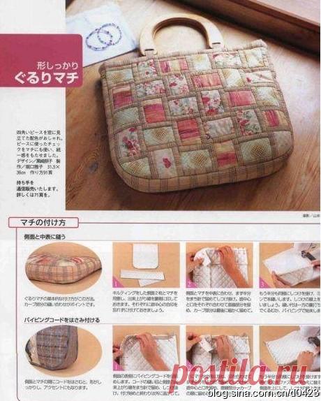 Лоскутные сумки. Идеи для вдохновения!