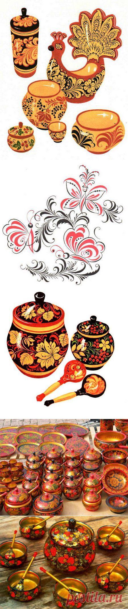 Хохлома стиль русской живописи