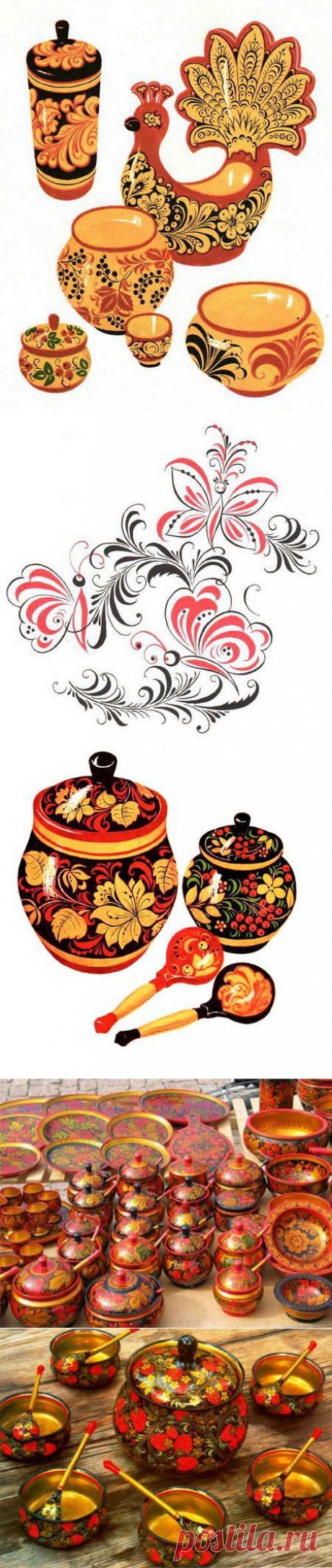 Хохлома стиль русской живописи