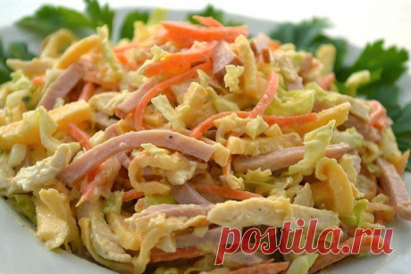 10 рецептов вкусного салата с корейской морковью и курицей