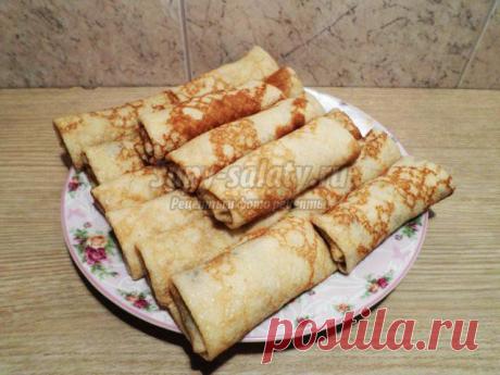 Блины с куриными желудками. Рецепт с пошаговыми фото