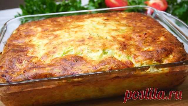 Вкуснейшая запеканка из кабачков – пошаговый рецепт с фотографиями