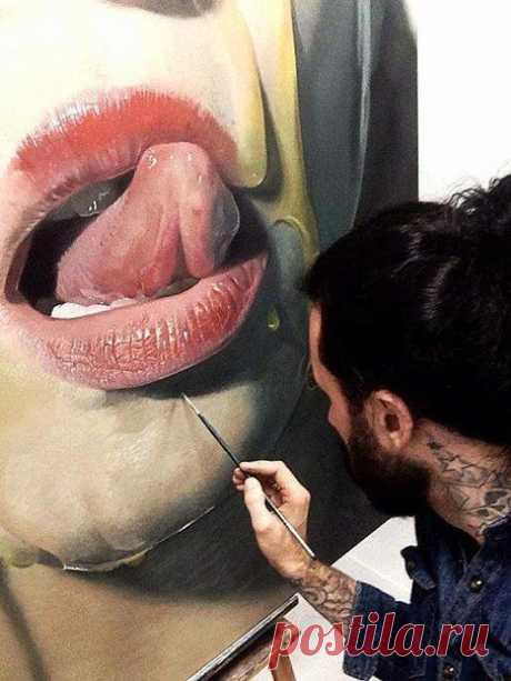 Картины в стиле «гиперреализм» от Mike Dargas