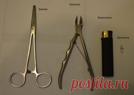 Изготовление поводков из флюорокарбона