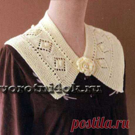 Воротник Ромбики