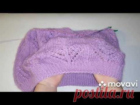 Что мы с тётей вяжем!  В этот плед я влюбилась...