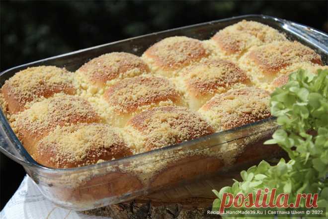 Булочки с яблоками и посыпкой – пошаговый рецепт с фото