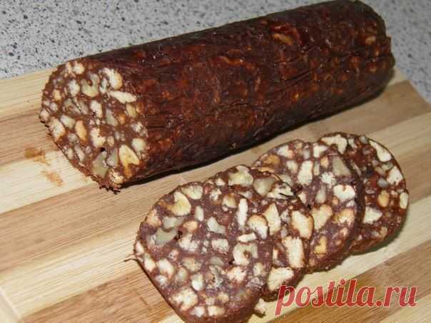 Шустрый повар.: Шоколадная колбаска