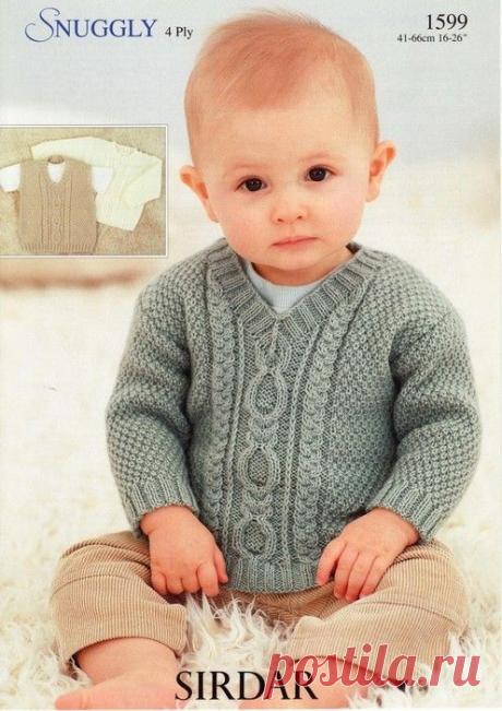 Sirdar--Slipover and Sweaters (birth to 6 years)