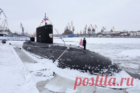Подлодку «Можайск» приняли в состав ВМФ России. Субмарина «Можайск» станет частью Тихоокеанского флота.