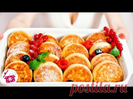 100% СЕКРЕТ пышных СЫРНИКОВ, которые НЕ РАСТЕКАЮТСЯ на Сковороде! Творожные Сырники ❤️ Готовим Дома