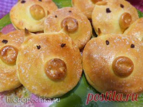 Gefeullte Gleucksschweinchen( фаршированные Счастливые Хрюши) - ХЛЕБОПЕЧКА.РУ - рецепты, отзывы, инструкции