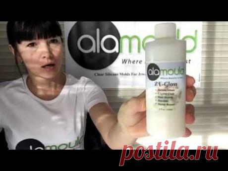 Alamould ZE-Gloss. How to make resin items shine like a glass.