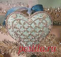 a beautiful beaded heart | Have a Heart!