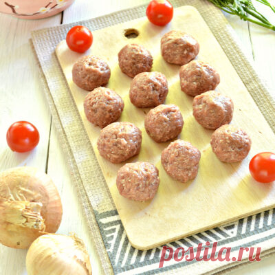Готовим вкусные фрикадельки!