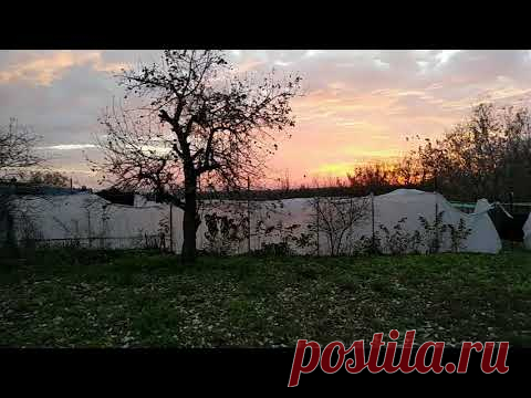 Красивейший закат в Чаплыгине +13❤❤❤