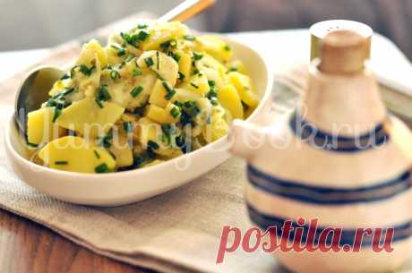 Немецкий картофельный салат (Kartoffelsalat) - пошаговый рецепт с фото