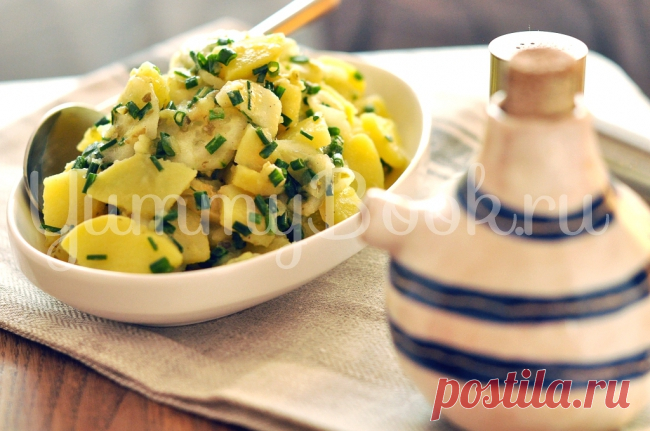 Немецкий картофельный салат (Kartoffelsalat) - пошаговый рецепт с фото