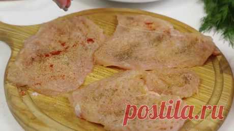 Беспроигрышное Горячее Блюдо на НОВЫЙ Год!Супер Сочные куриные рулетики/ Недорого и Быстро