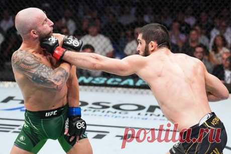 Махачев прокомментировал первую защиту чемпионского пояса UFC. Российский чемпион UFC Ислам Махачев прокомментировал победу над австралийцем Александром Волкановски. «Нравится вам или нет, но я лучший боец мира вне зависимости от весовой категории. Мне нужен реальный претендент, не фейковый. Я готов сразиться с любым соперником», — заявил спортсмен.