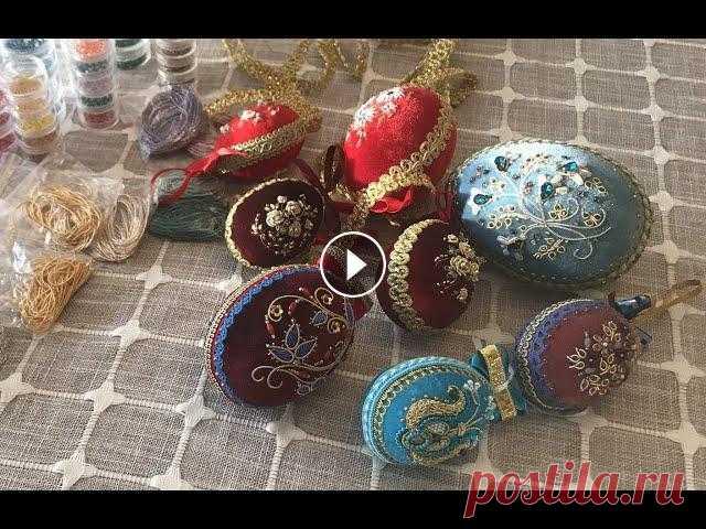 Вышитые пасхальные яйца. Мастер-класс от "Убруса" Великим постом в мастерской мы делаем пасхальные сувениры -- вышитые яйца. Делимся своей технологией!Поддержать наш канал Ваш посильный донат поможет ...