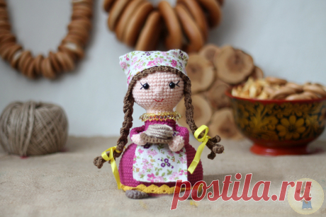 PDF Кукла Масленица. FREE amigurumi crochet pattern. Бесплатный мастер-класс, схема и описание для вязания амигуруми крючком. Вяжем игрушки своими руками! Куколка, кукла, doll, puppet, puppe, marioneta, fantoche, poupée, lalka. #амигуруми #amigurumi #amigurumidoll #amigurumipattern #freepattern #freecrochetpatterns #crochetpattern #crochetdoll #crochettutorial #patternsforcrochet #вязание #вязаниекрючком #handmadedoll #рукоделие #ручнаяработа #pattern #tutorial #häkeln #amigurumis #dolls