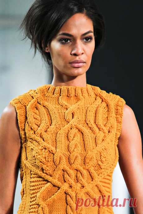 О моде: Вязаные безрукавки от Derek Lam | Ms Lana Vi
