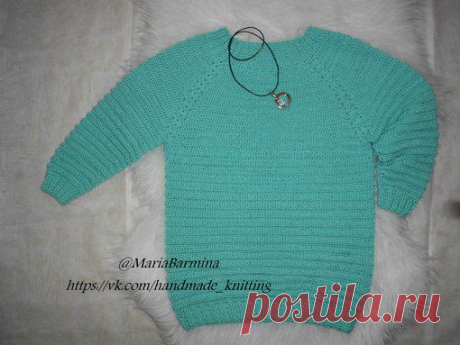 Кофта фасона реглан. | Knitting -Вязание online-