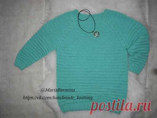 Кофта фасона реглан. | Knitting -Вязание online-