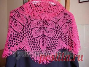 Шаль-фишю «Авантюрная» | ЛУЧШИЙ САЙТ ПО ВЯЗАНИЮ