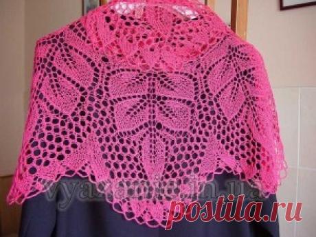 Шаль-фишю «Авантюрная» | ЛУЧШИЙ САЙТ ПО ВЯЗАНИЮ