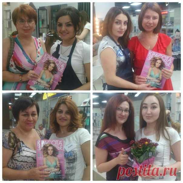 Фото отчет📸 Дня клиента от 4.07 студия красоты «Красное Яблоко»🍎 м. Таганская.

Наши стилисты дарят красоту😍 и массу позитива всем нашим дорогим клиенткам👸 + каждый клиент получил небольшой бонус🎁 от нашего партнера журнал «Красота и Здоровье»📔 Ждем вас на следующий День клиента «Уход за руками»💅 25.07 во всех наших салонах.

На таганке 25.07 при записи📲 на маникюр💅 или педикюр👣, вы получаете в подарок🎁 СПА уход «Медовое наслаждение»🎉. Запись уже открыта. Ждем вас!😉