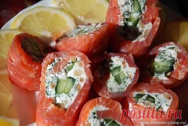 Самая вкусная пародия на суши .