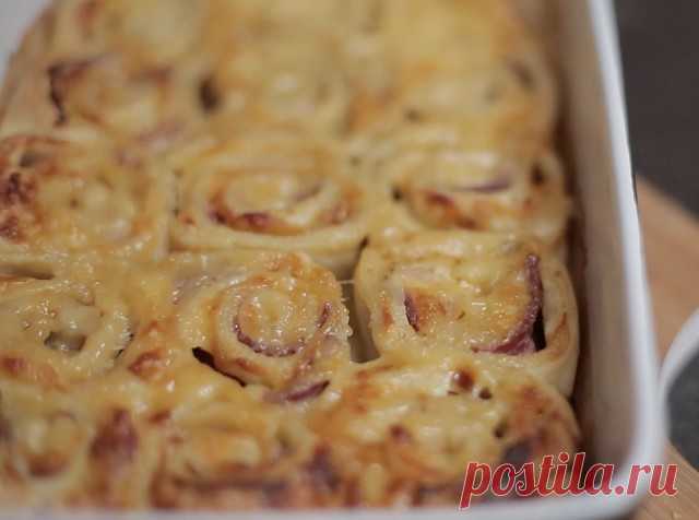 БЫСТРЫЕ РУЛЕТИКИ С ВЕТЧИНОЙ И СЫРОМ | Самые вкусные кулинарные рецепты