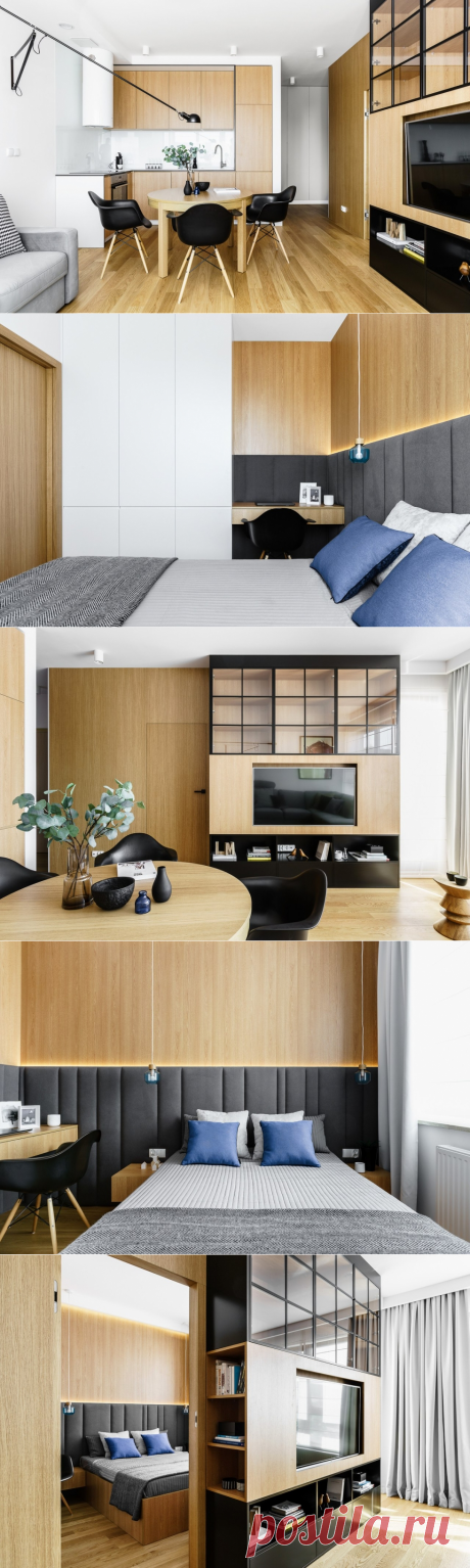 Небольшая квартира в Гданьске - Дизайн интерьеров | Идеи вашего дома | Lodgers