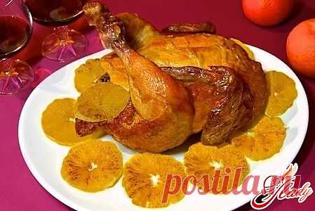 Курица с апельсинами в духовке: пять рецептов