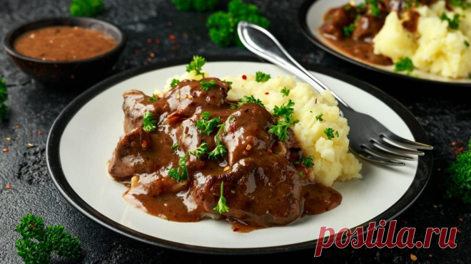 Kalbsleber mit Kartoffelpüree: Feine Hausmannskost - EAT CLUB