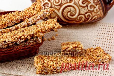 Козинаки из перловки с фото | Рецепт козинак из перловки | Жомашние козинаки на Webspoon.ru