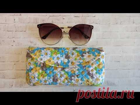 ШЬЮ ФУТЛЯР ДЛЯ ОЧКОВ #шьюсама #ручнаяработа #sewing - YouTube