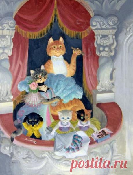 ORLANDO AT THE OPERA by KATHLEEN HALE - original artwork for sale | Chris Beetles