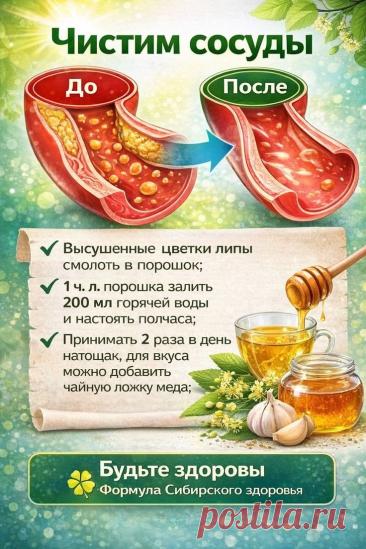 Чистим сосуды